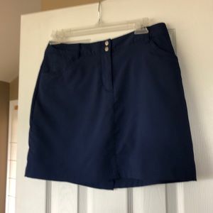 Slezenger blue golf skort